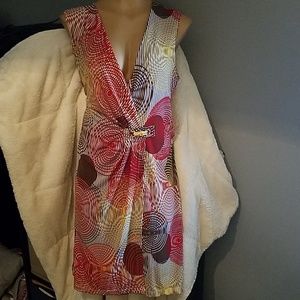 Cato brand sleeves crossbody dress